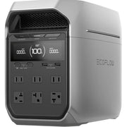 EcoFlow Delta 3 Plus Power Station with 1800W AC Output & Built in 1024Wh (85Ah@12V) Battery