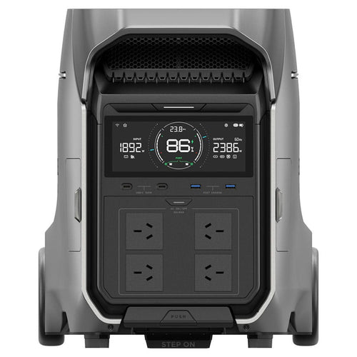 EcoFlow Delta Pro 3 with 4000W Total AC Output and Built in 4096Wh (341Ah@12V) Battery