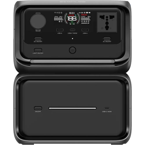 EcoFlow River 3 Max Plus Portable Power Station with 600W AC Output & Built in 858Wh (71Ah@12V) LFP Battery
