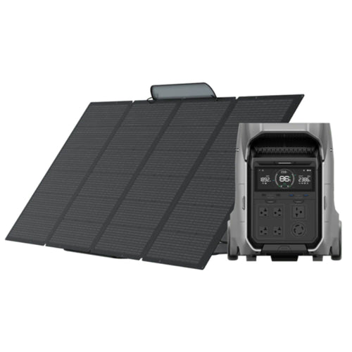 EcoFlow 400W Lightweight Portable Solar Panel (Bifacial Design)