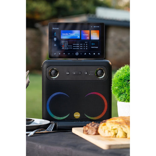 Ikarao Break X2 Portable 600W Karaoke Speakers with 10