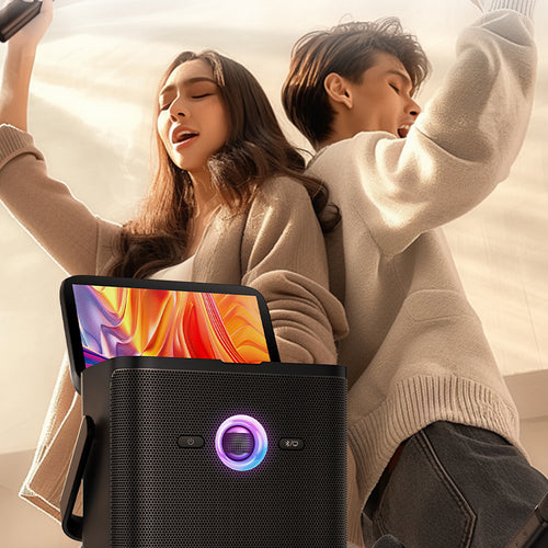 Ikarao Shell S3 Portable 80W Karaoke Speakers with 7
