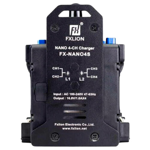 Fxlion NANO 4-CH V-Mount Charger