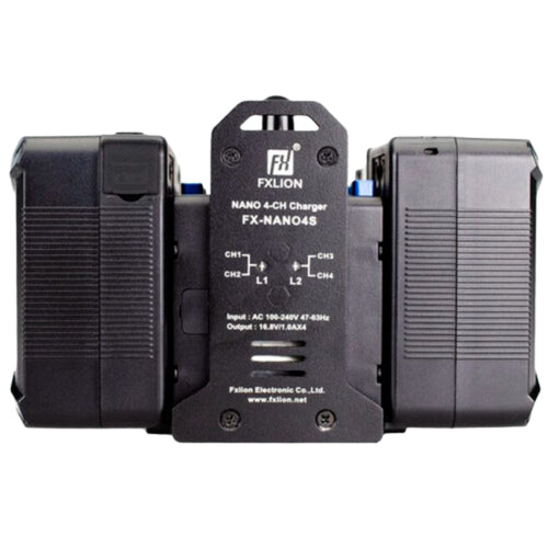 Fxlion NANO 4-CH V-Mount Charger