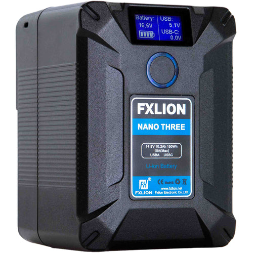 Fxlion 14.8V / 150Wh V-Mount Battery with Wireless Charging