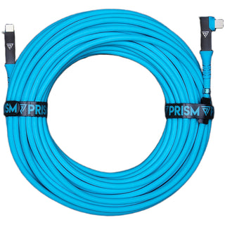 Prism Tether Right Angle USB-C to Straight USB-C Cable (15m)