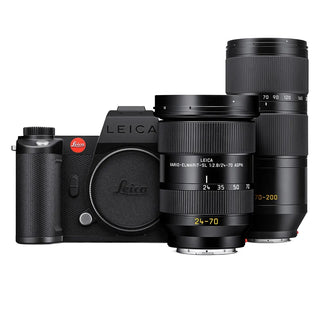 Leica SL3-S Kit with 24-70mm f/2.8 and 70-200mm f/2.8 Lens