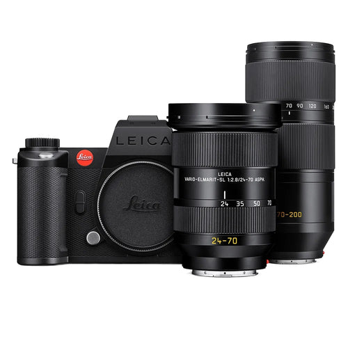 Leica SL3-S Kit with 24-70mm f/2.8 and 70-200mm f/2.8 Lens