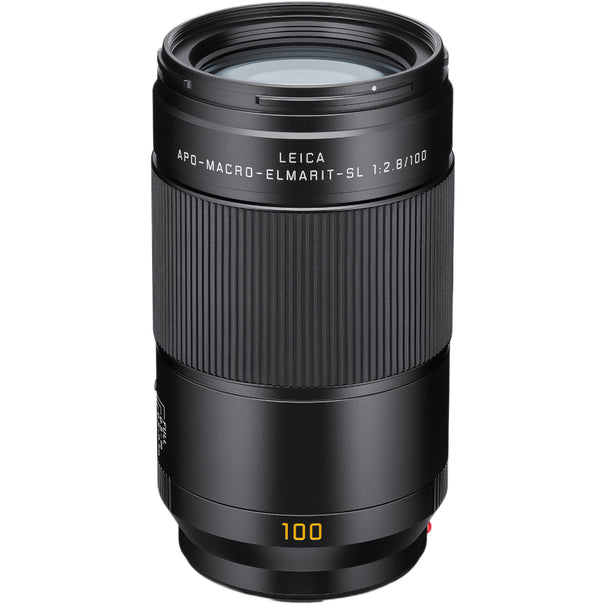 Leica APO-Macro-Elmarit-SL 100mm f/2.8 Lens (Black, Anodised Finish)