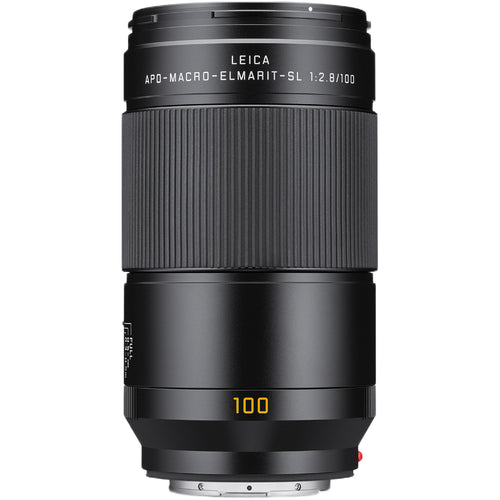 Leica APO-Macro-Elmarit-SL 100mm f/2.8 Lens (Black, Anodised Finish)