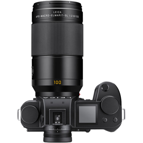 Leica APO-Macro-Elmarit-SL 100mm f/2.8 Lens (Black, Anodised Finish)