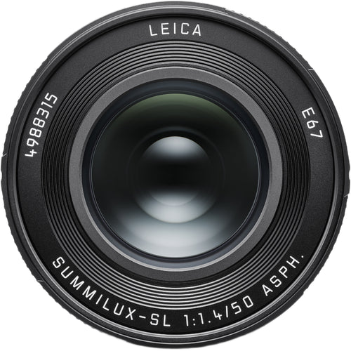 Leica Summilux-SL 50mm f/1.4 Lens (Black, Anodised Finish)
