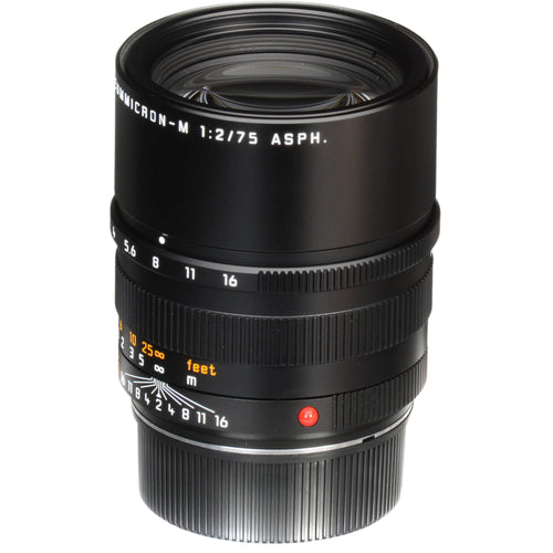 Leica APO-Summicron-M 75mm f/2 ASPH Lens (Black)