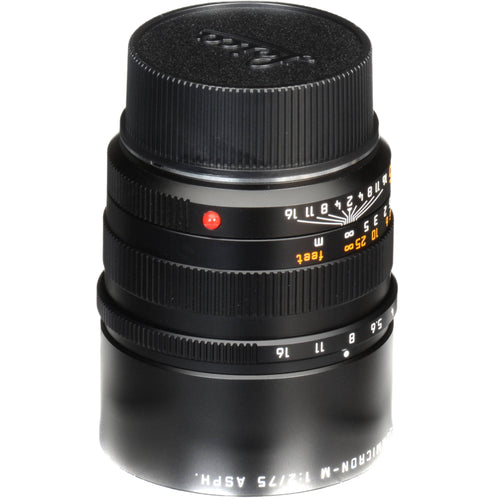 Leica APO-Summicron-M 75mm f/2 ASPH Lens (Black)