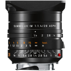Leica Summilux-M 28mm f/1.4 ASPH. Lens (Black)