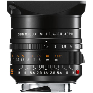 Leica Summilux-M 28mm f/1.4 ASPH. Lens (Black)