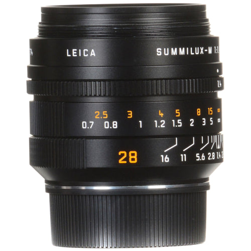 Leica Summilux-M 28mm f/1.4 ASPH. Lens (Black)