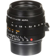 Leica Summilux-M 28mm f/1.4 ASPH. Lens (Black)
