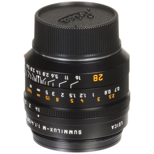 Leica Summilux-M 28mm f/1.4 ASPH. Lens (Black)
