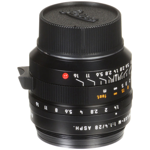 Leica Summilux-M 28mm f/1.4 ASPH. Lens (Black)