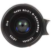 Leica Summicron-M 28mm f/2 ASPH. Lens