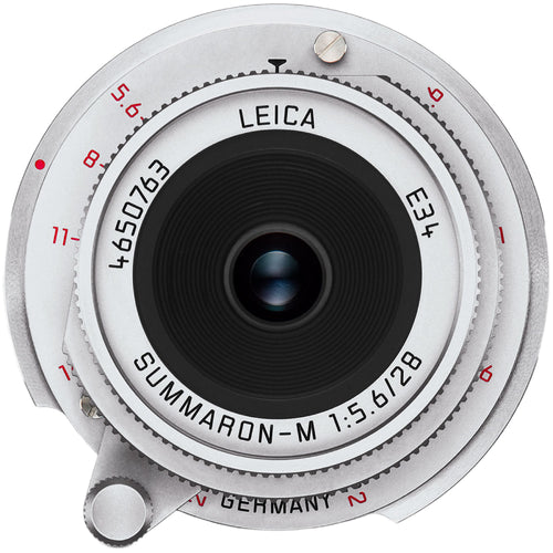 Leica Summaron-M 28mm f/5.6 Lens (Silver)