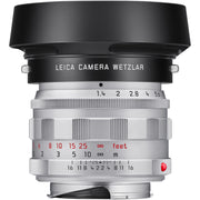 Leica Summilux-M 50mm f/1.4 Lens (Leica M, Silver)