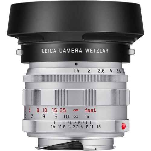 Leica Summilux-M 50mm f/1.4 Lens (Leica M, Silver)