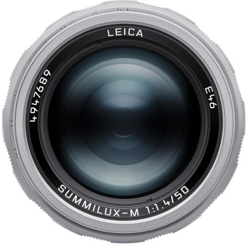 Leica Summilux-M 50mm f/1.4 Lens (Leica M, Silver)