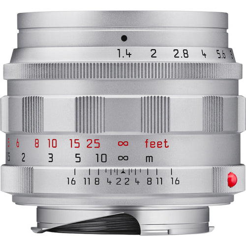 Leica Summilux-M 50mm f/1.4 Lens (Leica M, Silver)