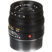 Leica Summicron-M 50mm f/2 Lens (Black Anodised)