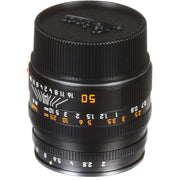 Leica Summicron-M 50mm f/2 Lens (Black Anodised)