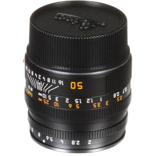Leica Summicron-M 50mm f/2 Lens (Black Anodised)