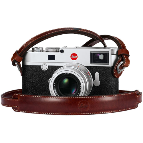 Leica Leather Carrying Strap (Vintage Brown)