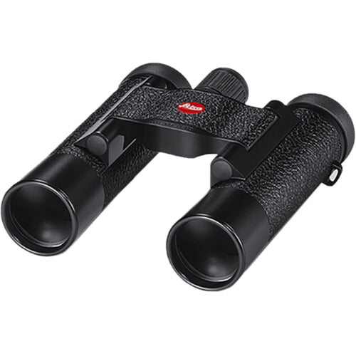 Leica 10x25 Ultravid Blackline Binoculars (Black with Black Leather)