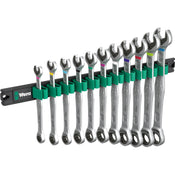 Wera 9630 Magnetic Rail 6000 Joker 1 Combination Spanner Set 11 Peice