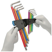 Wera 3967/9 Multicolour Torx Stainless L-Key Set with Holding Function 9 Peice 022689
