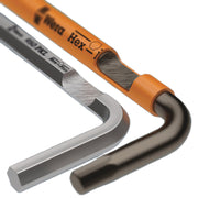 Wera 950/9 Hex-Plus Multicolour 3 L-Key Set Metric Blacklaser 9 Peice