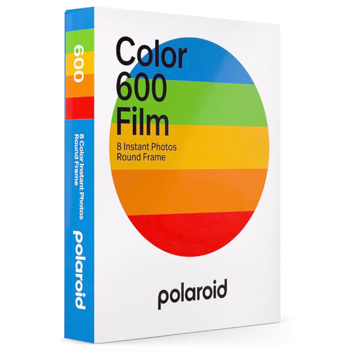 Polaroid Colour 600 Instant Film (Round Frame, 8 Exposures)