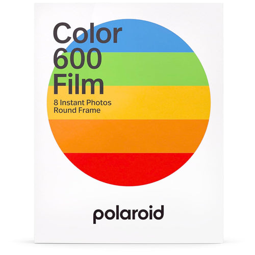 Polaroid Colour 600 Instant Film (Round Frame, 8 Exposures)