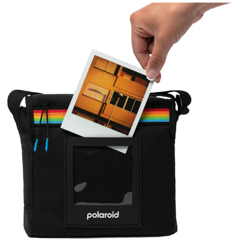 Polaroid Spectrum Box Camera Bag (Black with Black Strap)