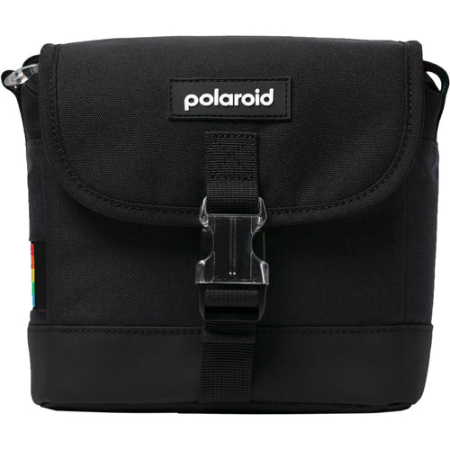 Polaroid Spectrum Box Camera Bag (Black with Multicolour Strap)