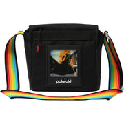 Polaroid Spectrum Box Camera Bag (Black with Multicolour Strap)