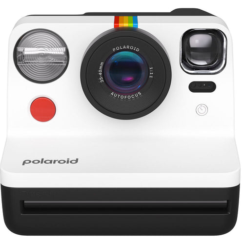 Polaroid Now Generation 2 Black & White Instant Camera with Film, Strap and Album