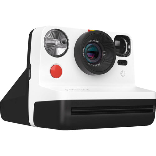 Polaroid Now Generation 2 Black & White Instant Camera with Film, Strap and Album