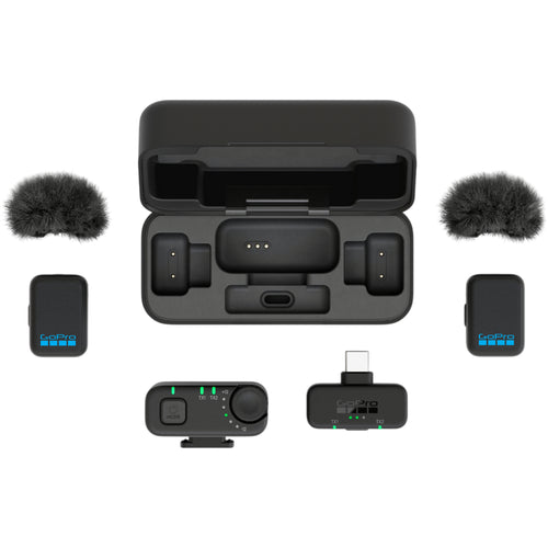 GoPro 2-Person Wireless Microphone System for Cameras and Mobile Devices (2.4 GHz)