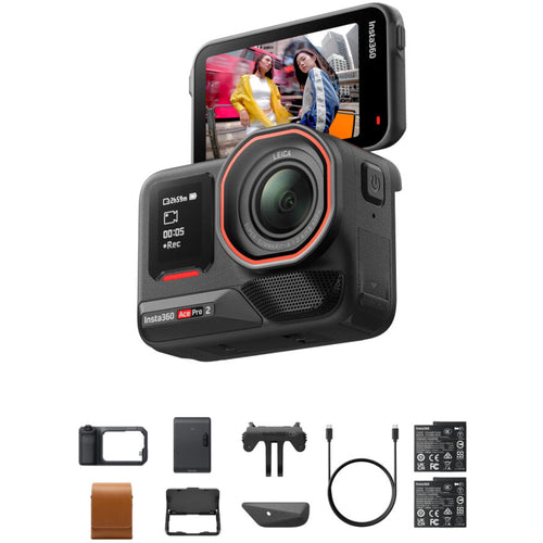 Insta360 Ace Pro 2 Action Camera Flash Print Bundle