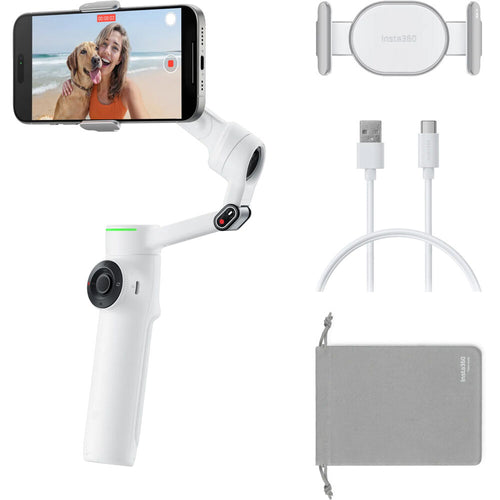 Insta360 Flow 2 Pro Smartphone Gimbal Stabiliser (White)