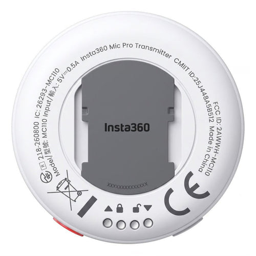 Insta360 Mic Pro Transmitter (Arctic White)