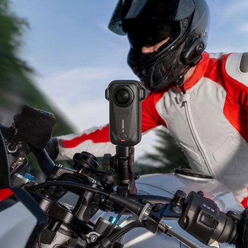 Insta360 X5 360 Action Camera Motorcycle Bundle